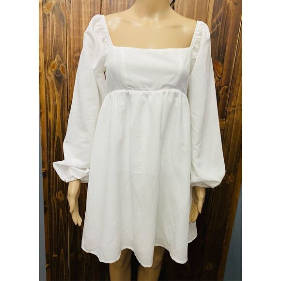 Altar’d State Babydoll Mini Dress Size Small $79 - Picture 1 of 3